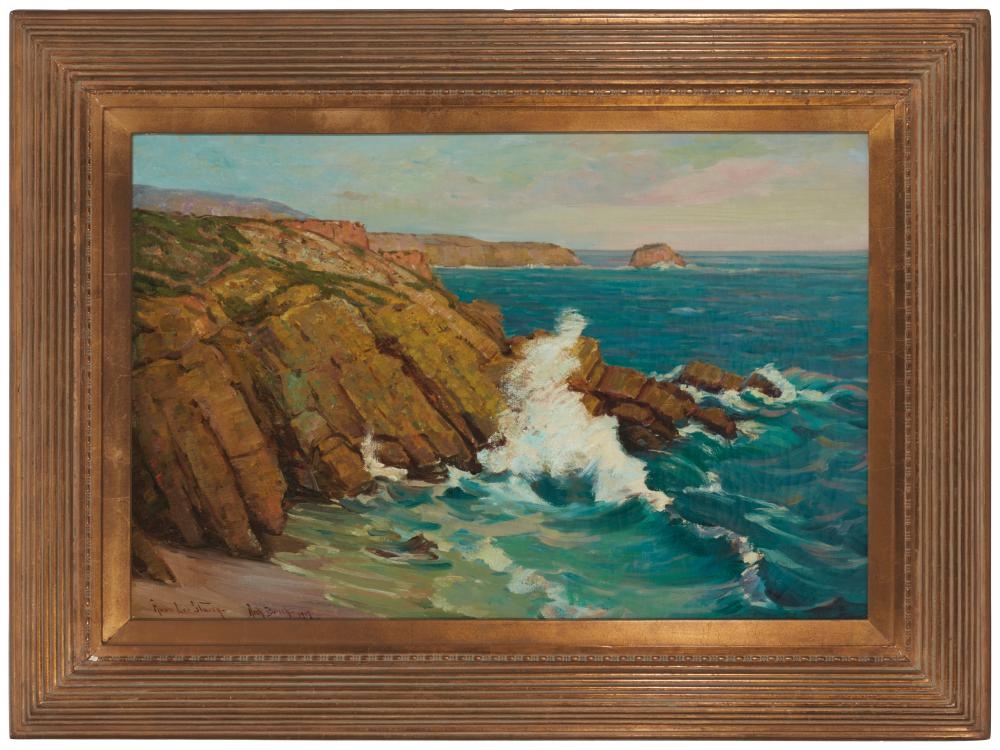 Artwork by Anna Lee Stacey, Arch Beach, Made of Oil on canvas