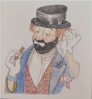 The Philosopher - Red Skeleton