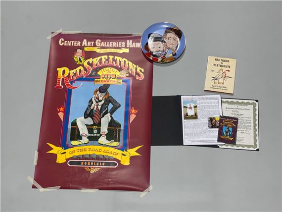 Seventy Years Young, Gertrude and Heathcliff, and On the Road Again by Red Skeleton, Origin: American, 1983