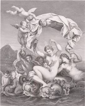 The Triumph of Galatea - Auguste Jean Baptiste Marie Blanchard