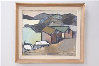 547. MATLE NYBERG TOLF (1929-2013), olja på duk - Malte Nyberg Tolf