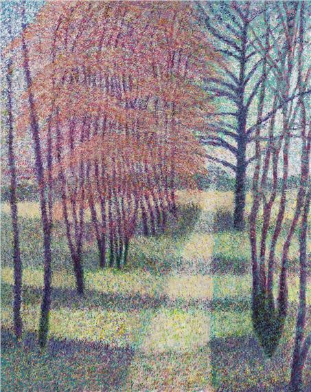 Happiness" from the "Quantum vibrations" series by Ryszarda Lucja Jagielska, 2025