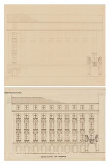 Projekt für eine Aufstockung des Hauses Bräunerstraße 7 - Gerhard Daum