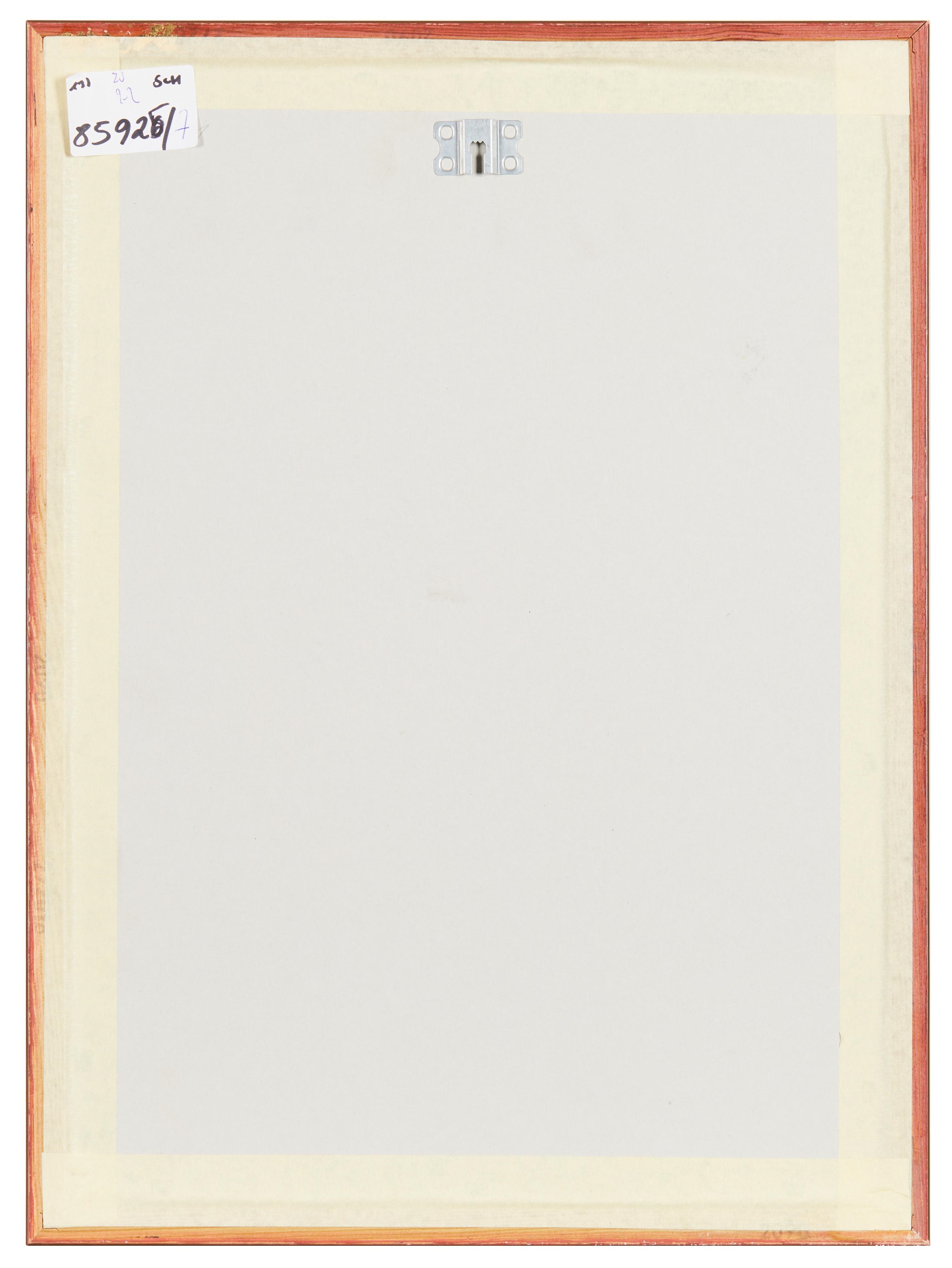 Artwork by Simon Guillain, Zwei Radierungen aus der Folge"Le Arti di Bologna, Made of etchings