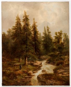 Motiv aus dem Steirischen - Albert Lang