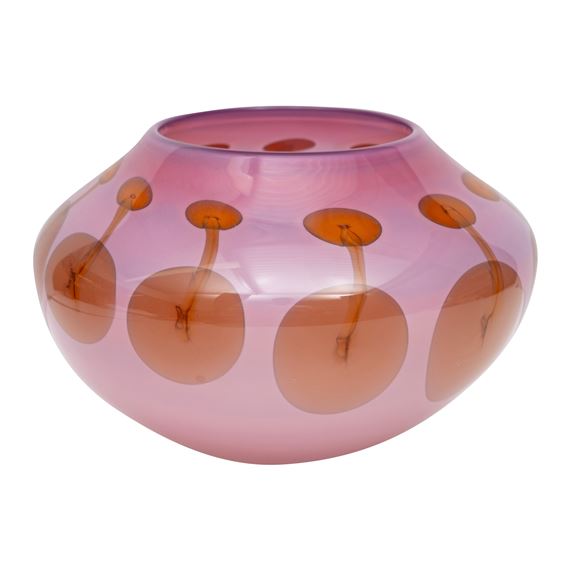 Studio glass bowl - Karlin Rushbrooke