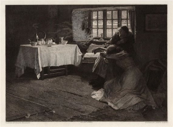 A Hopeless Dawn by Frank Bramley, 1890