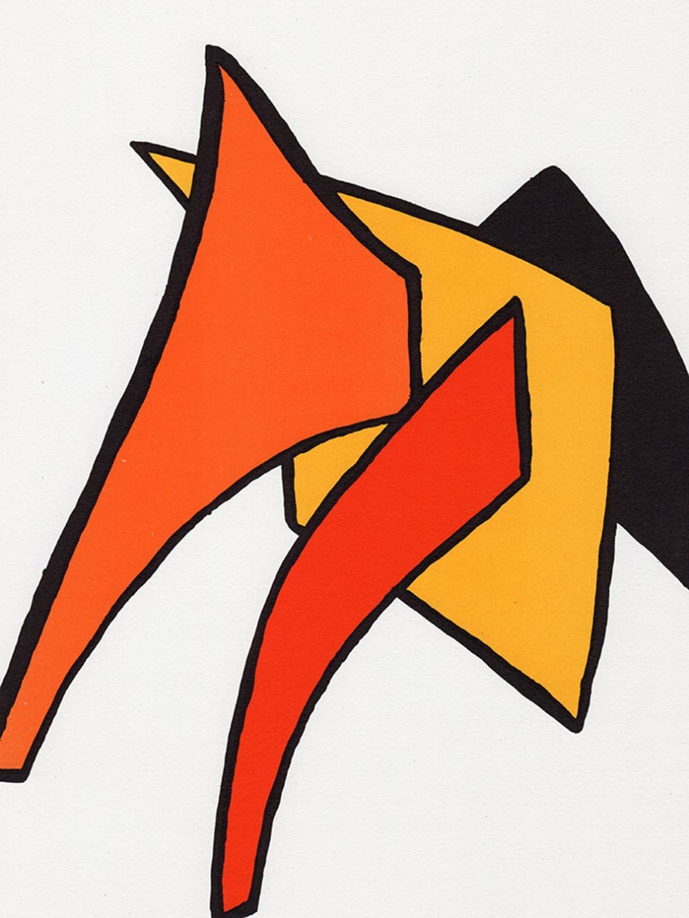 Artwork by Alexander Calder, Stabiles, Made of Color lithograph