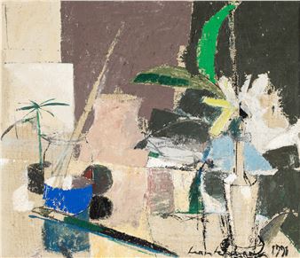 Blau im Glas - Leonhard Lehmann