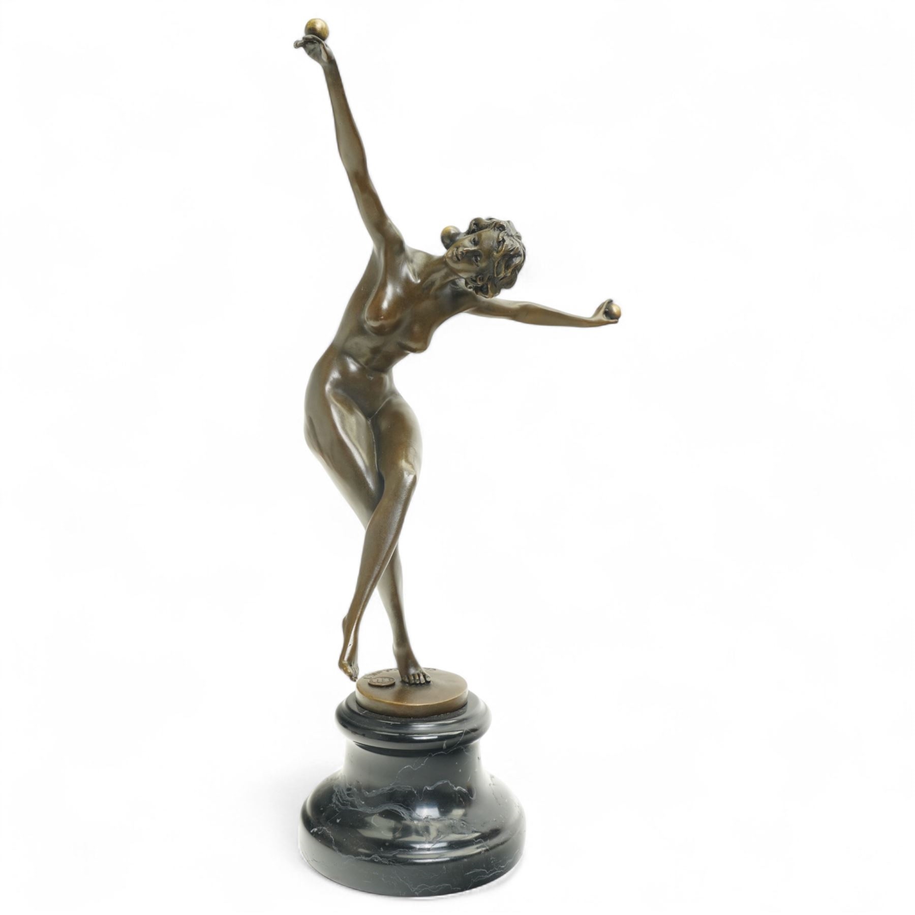 Claire Jeanne Roberte Colinet | After Colinet - art deco style bronze ...