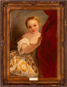 Retrato de menina - Luís de Miranda Pereira Henriques de Meneses