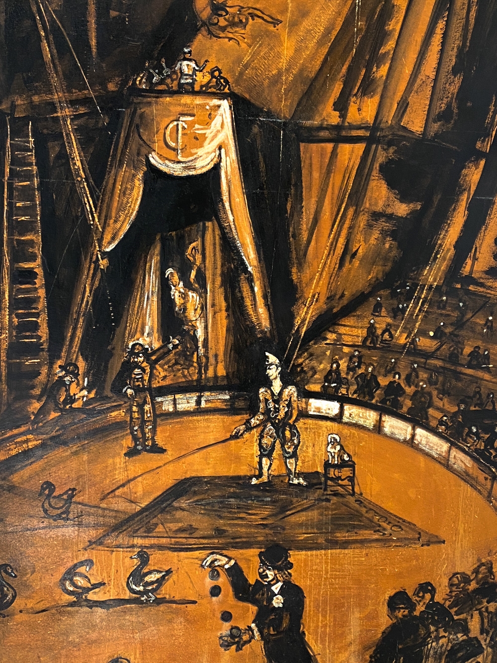 Arbit Blatas | Large circus scene | MutualArt