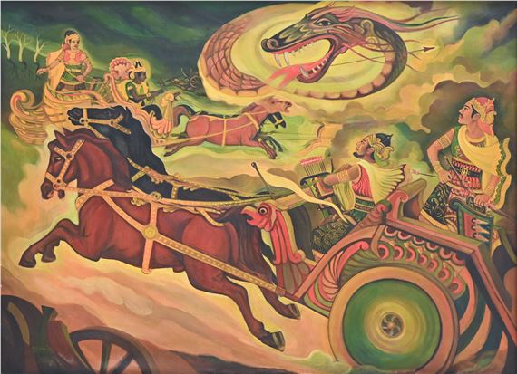 Perang Baratayudha ( Baratayudha War ) - Soedibio