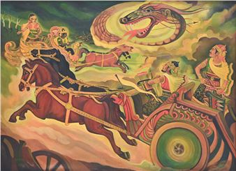 Perang Baratayudha ( Baratayudha War ) - Soedibio