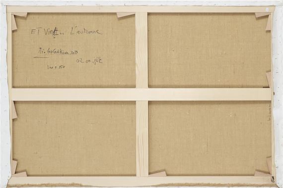 Et vint...l’automne, 2023 by Mireille Goguikian, 2023