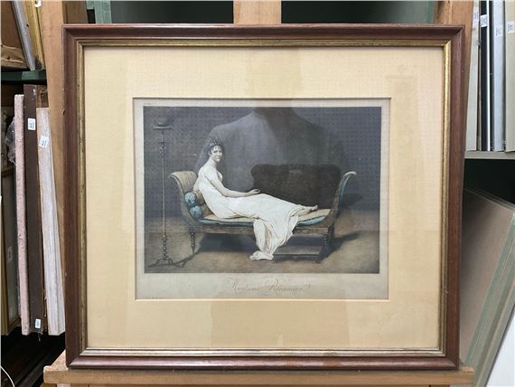 Portrait of Madame Récamier by Jacques-Louis David