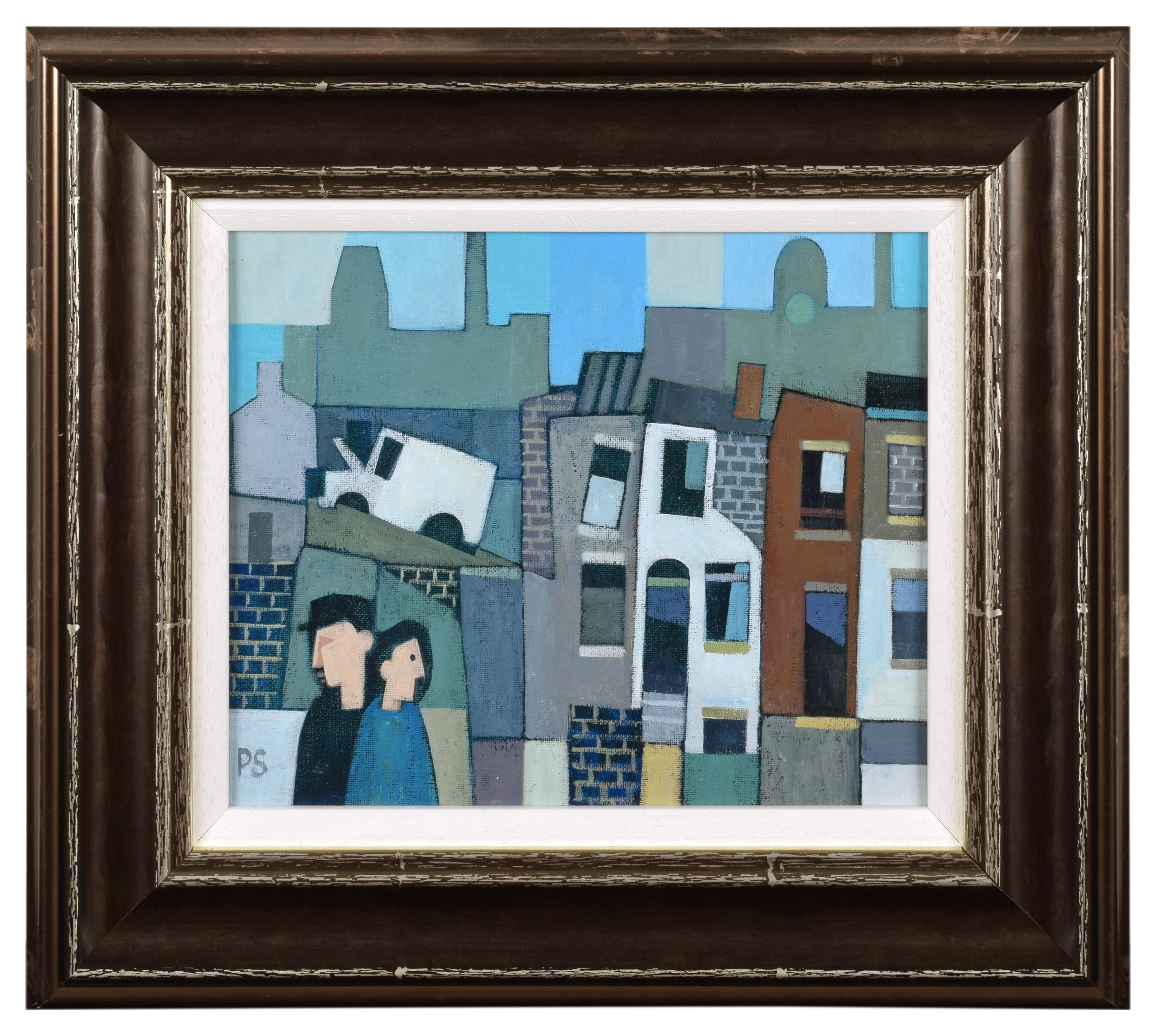 Artwork by Peter Stanaway, Cotton Town Blues, Made of acrylic on board