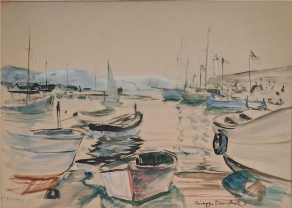 Le port de Saitn-Tropez - Philippe Dauchez