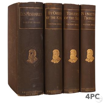 Les Miserables (translated by Isabel F. Hapgood), Ninety-Three, By Order of the King, and Toilers of the Sea - Victor Hugo