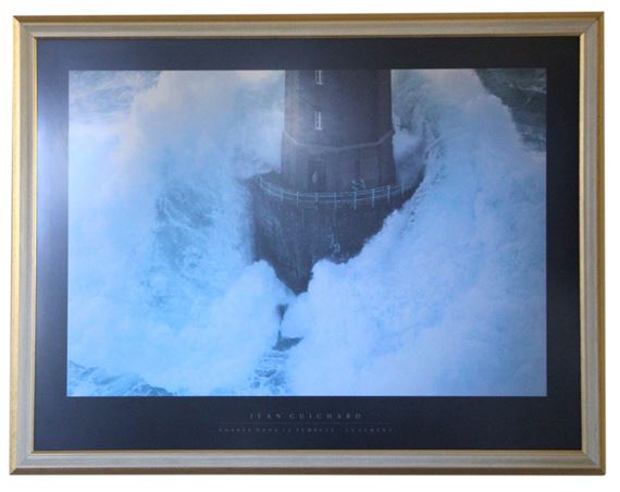 Phares Dans la Tempete by Jean Guichard