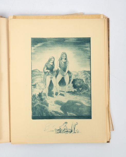 Livre "Au Temps Des Juges" Pierre Louÿs 1933 - Édition Originale Limitée, Illustrations André Collot, 64 Pages