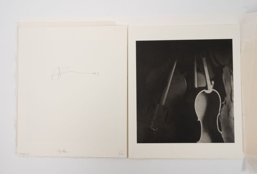 Artwork by Jean-françois Malamoud, La Lune cornée, Made of Photogr. printed in phototypesetting on Arches watercolors