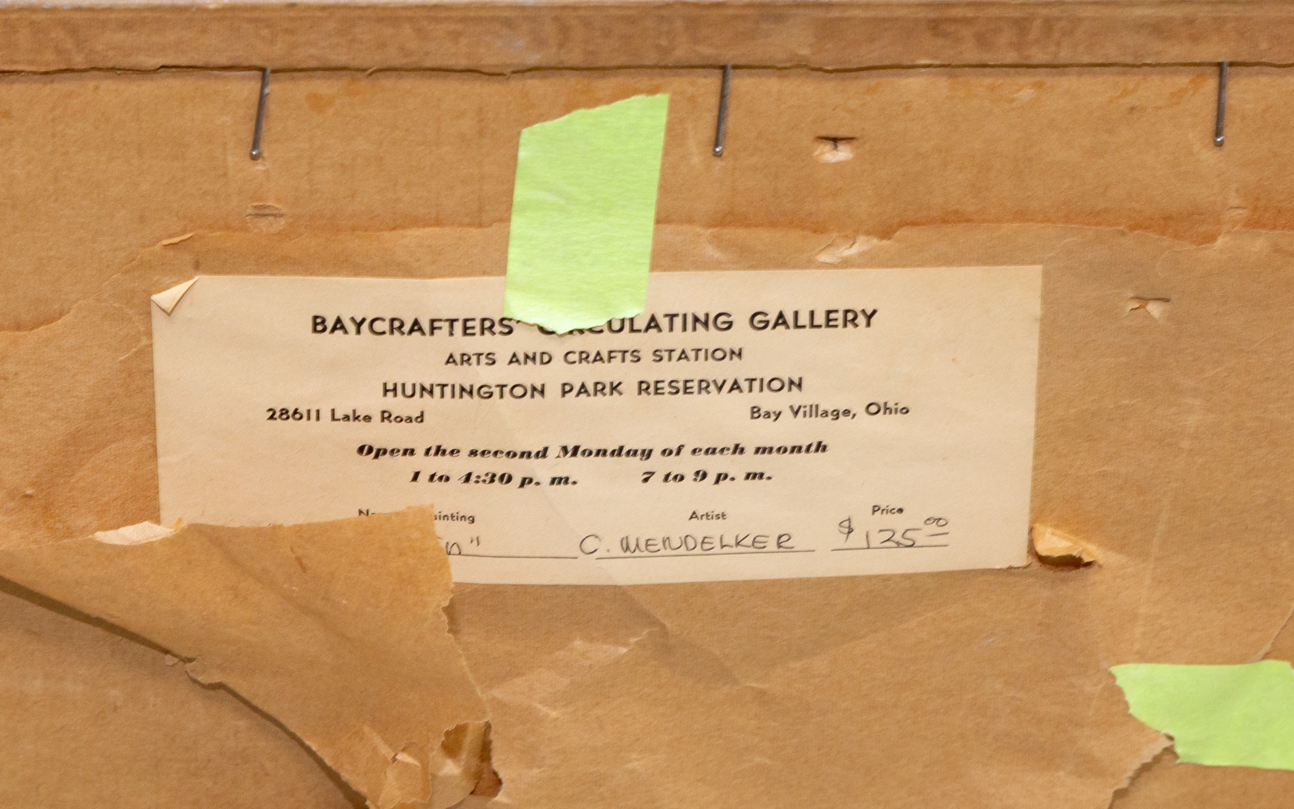 Artwork by Celia Mendelker, Looking In, Made of Pastel on paper