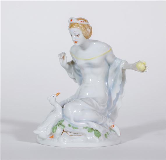 Zwei Prinzessinnen-Märchenfigur by Ferdinand Liebermann, 1941