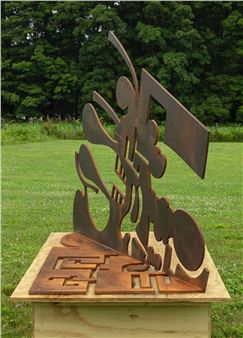 Carroll Dunham: Five Sculptures - Baldwin Gallery