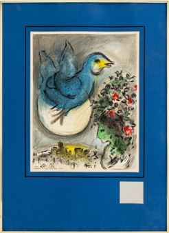Blue Bird - Marc Chagall
