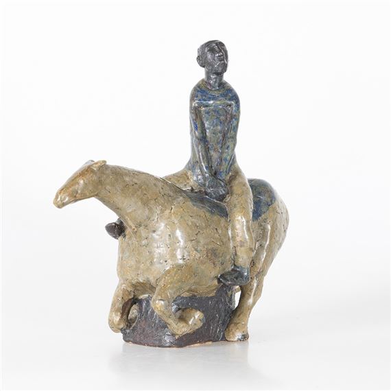 Åke Holm | Skulptur Saul och David (1950) | MutualArt