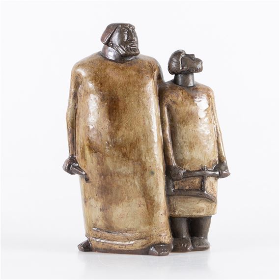 Åke Holm | Skulptur Saul och David (1950) | MutualArt