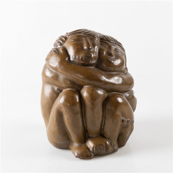 Åke Holm | Skulptur Saul och David (1950) | MutualArt