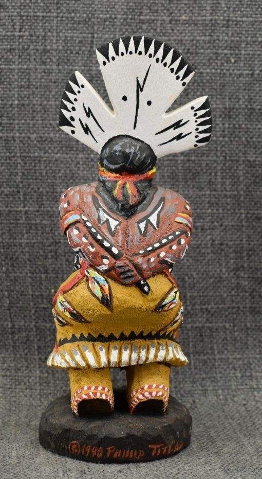 Phillip Titla | APACHE DOLL (PHILLIP TITLA) (1990) | MutualArt