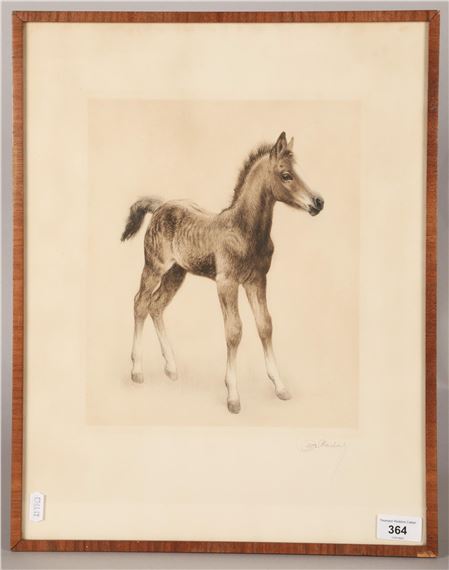 『2匹のテリア犬』ヴィンテージ銅版画  Meyer Eberhardt 2匹のテリア犬』ヴィンテージ銅版画 Kurt Meyer Eberhardt Two