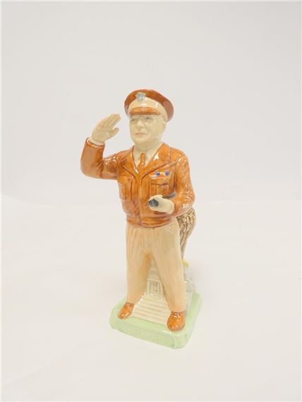 General Eisenhower by Kevin Francis Ceramics