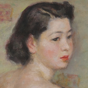 Artwork by Noboru Hasegawa, nude, Made of oil on canvas