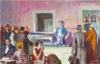 Cafe Scene - Dénes Osz