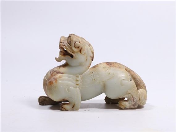 Chinese Jade Carved Beast