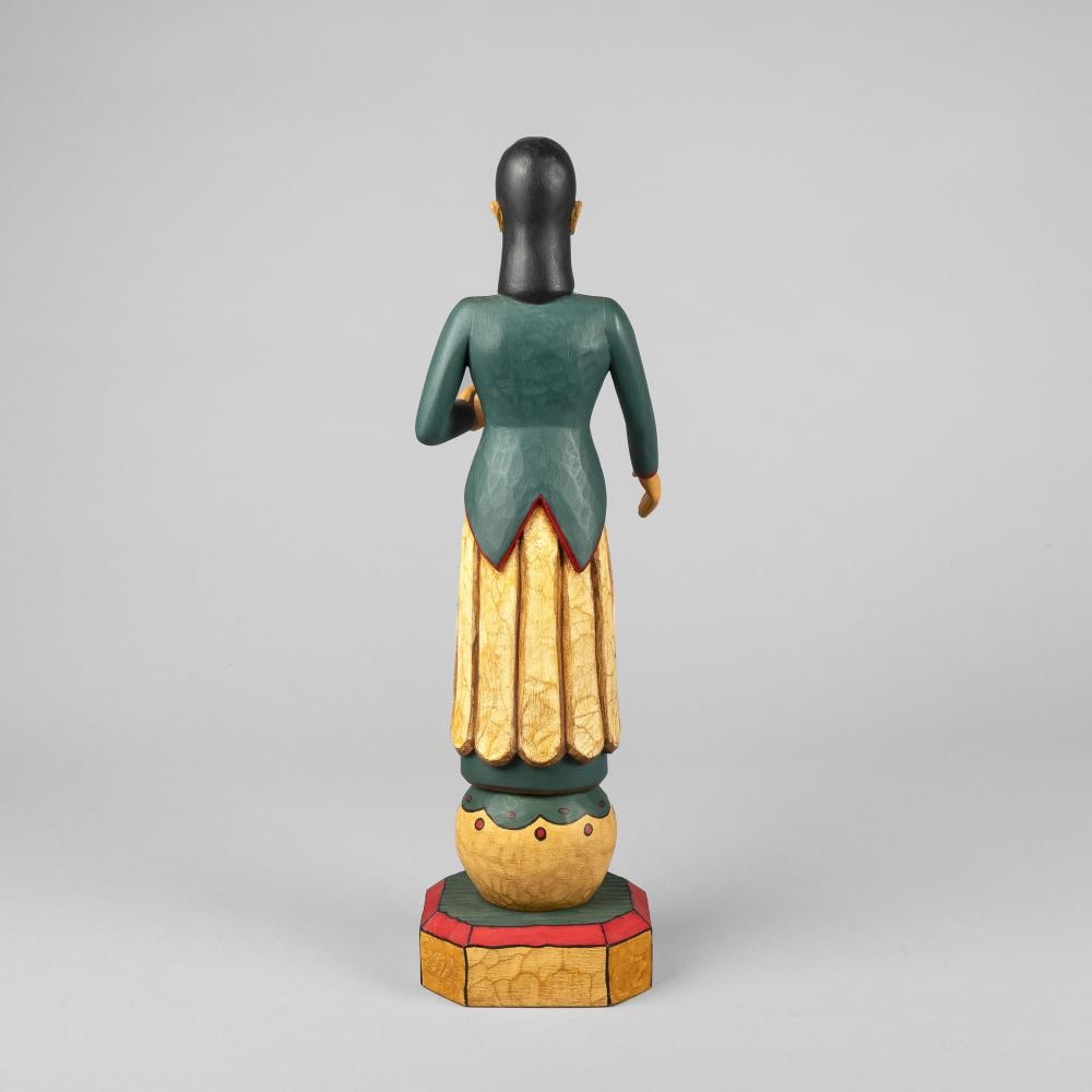 Artwork by Horacio Valdez, Inmaculada Concepción, Made of Carved and painted wood