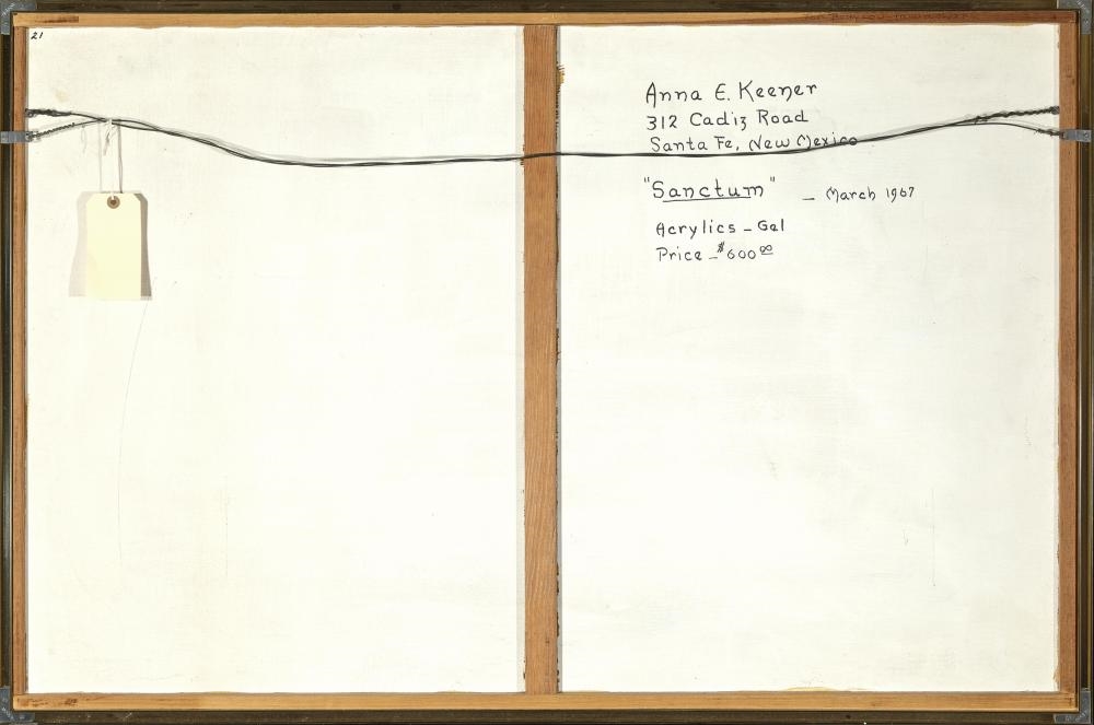 Anna Elizabeth Keener | Sanctum (1967) | MutualArt