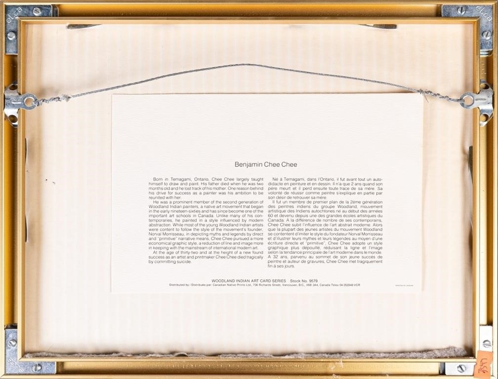 Benjamin Chee Chee | LEARNING | MutualArt