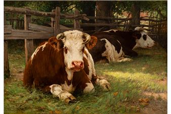 Exhibitions celebrate cows and landscapes