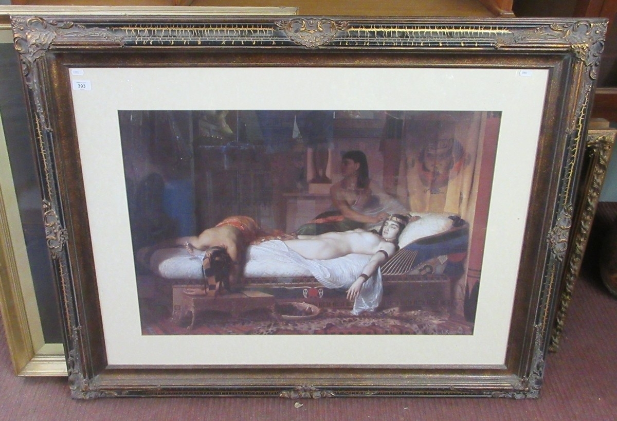 Jean Andre Rixens | The Death of Cleopatra (1874) | MutualArt