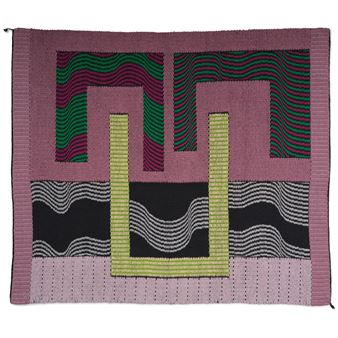 Gateway (Tapestry)
woven wool, signed with initials 'cmf'
47 x 55in (120 x 140cm - Charlotte Funk
