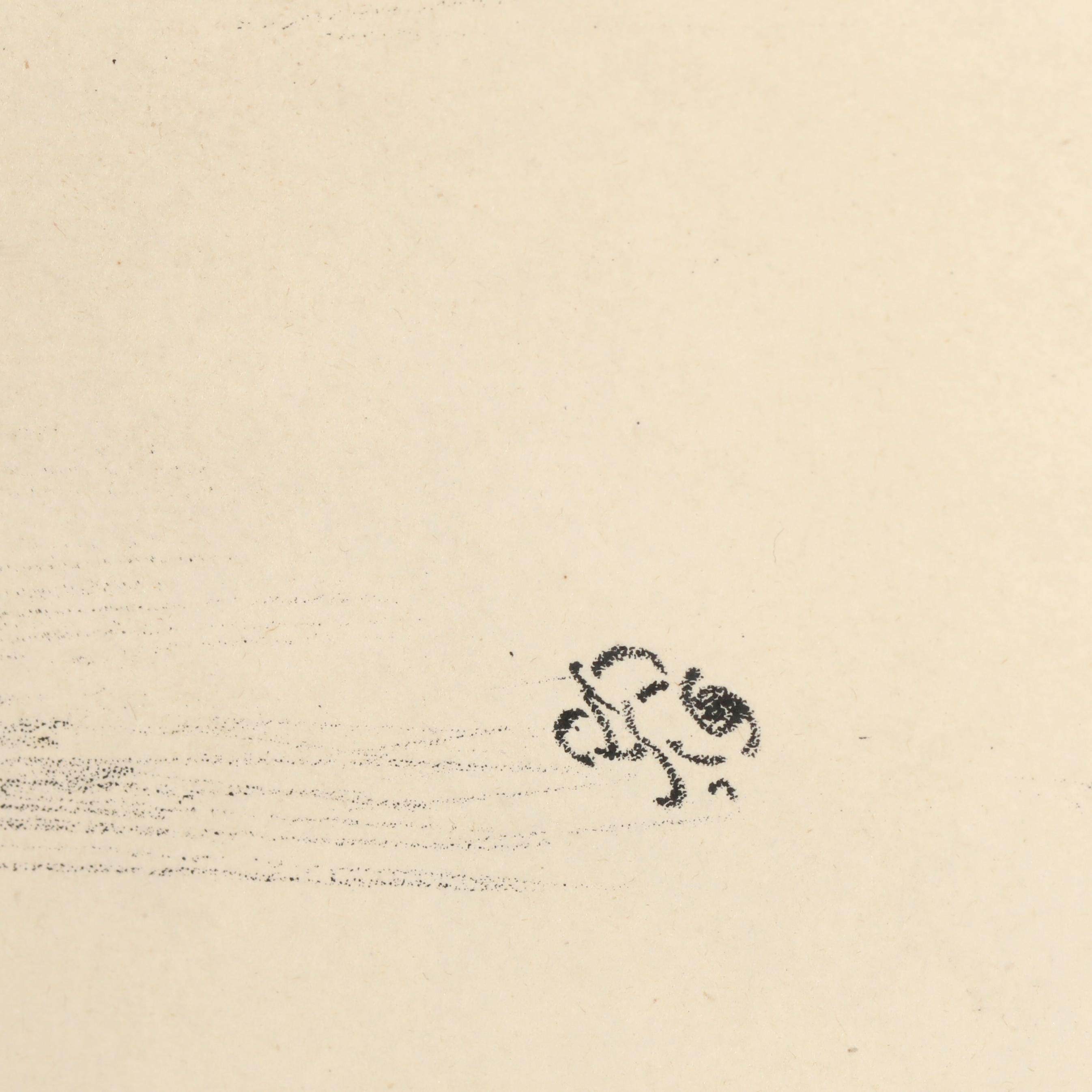 Artwork by James Abbott McNeill Whistler, The Long Gallery, Louvre, Made of Lithograph