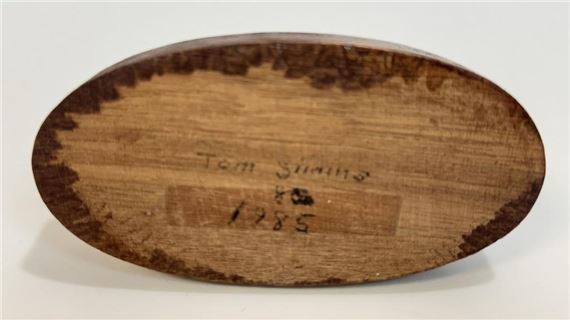 Tom Simms | 1985 TOM SIMMS WOOD CARVED HORSE (1985) | MutualArt