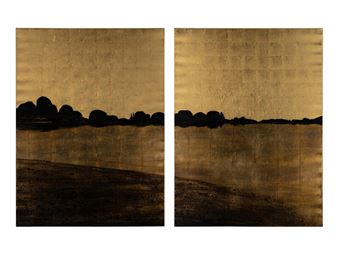 
Landscape Noir, 2003 (diptych) - Paul Hunter