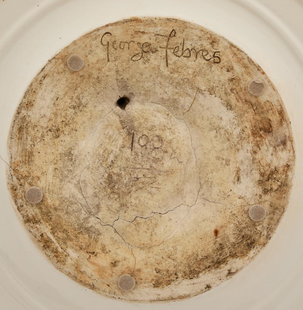 George Febres | Birth of Alligators: Gator Plates (1982) | MutualArt