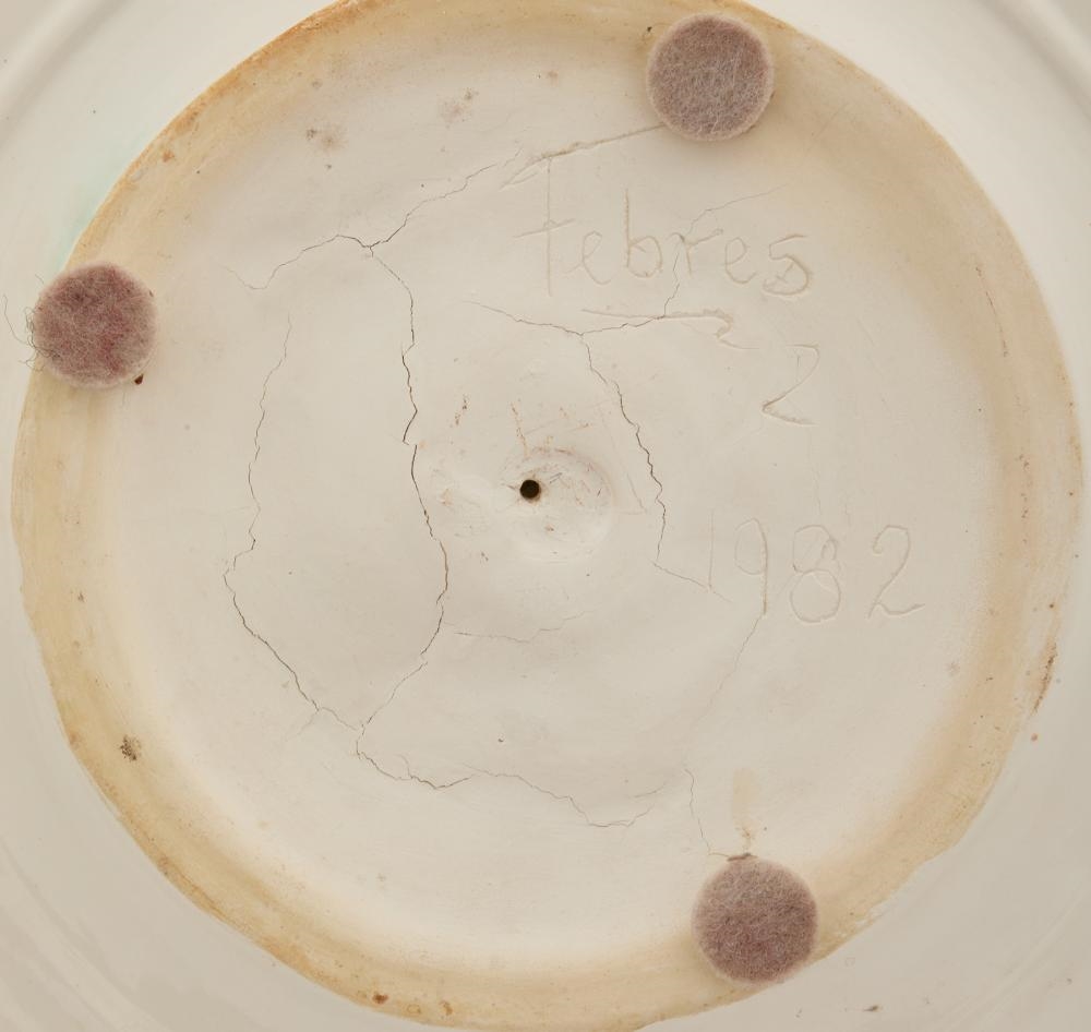 George Febres | Birth of Alligators: Gator Plates (1982) | MutualArt